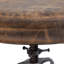 Aaronjit Swivel Upholstered Adjustable Height Counter Stool with Metal Frame