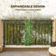Amiena 2pc Expanding Garden Trellis 2 x 1m Faux Decorative Privacy Fence