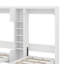 Lits simples escamotables doubles avec armoires et tablettes-1379752189
