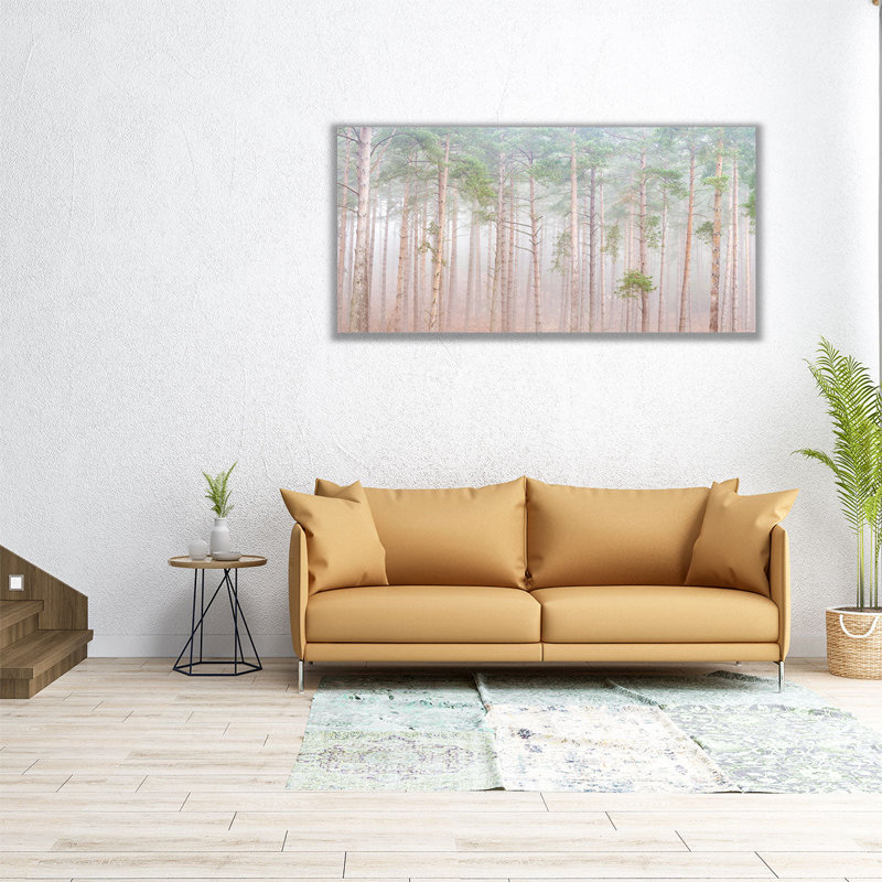 «Misty Forest», reproduction d'art sur toile, H 10 po x l 20 po