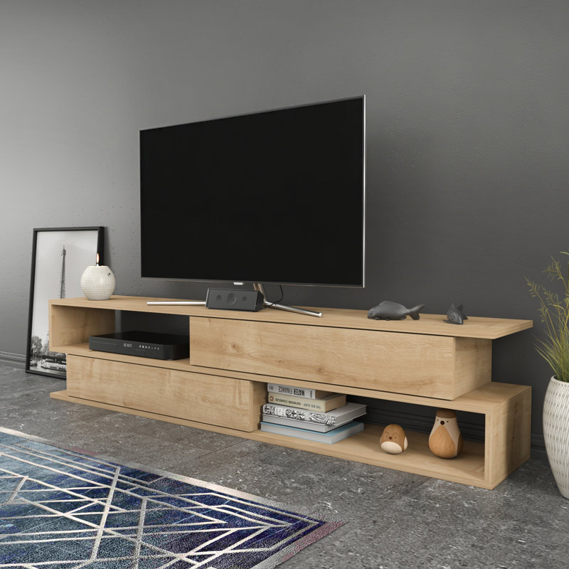 Margrete TV Stand for TVs up to 70", Sapphire Oak