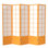 70.25" x 84" Asian Zen 6 Panel Room Divider