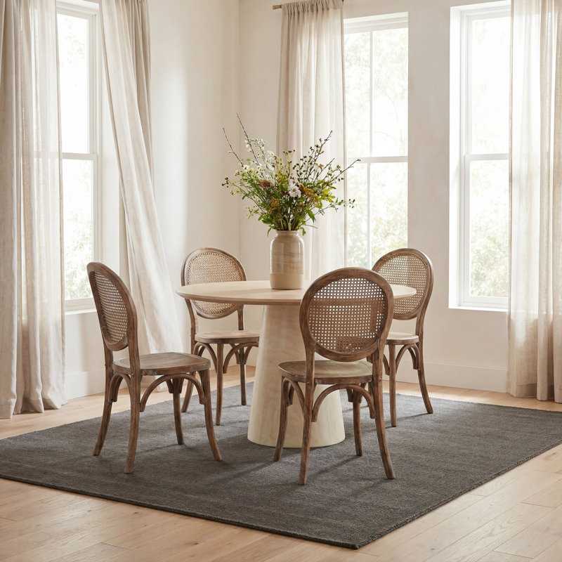 Gania Modern Grey Rug, Rectangle 4' x 6'