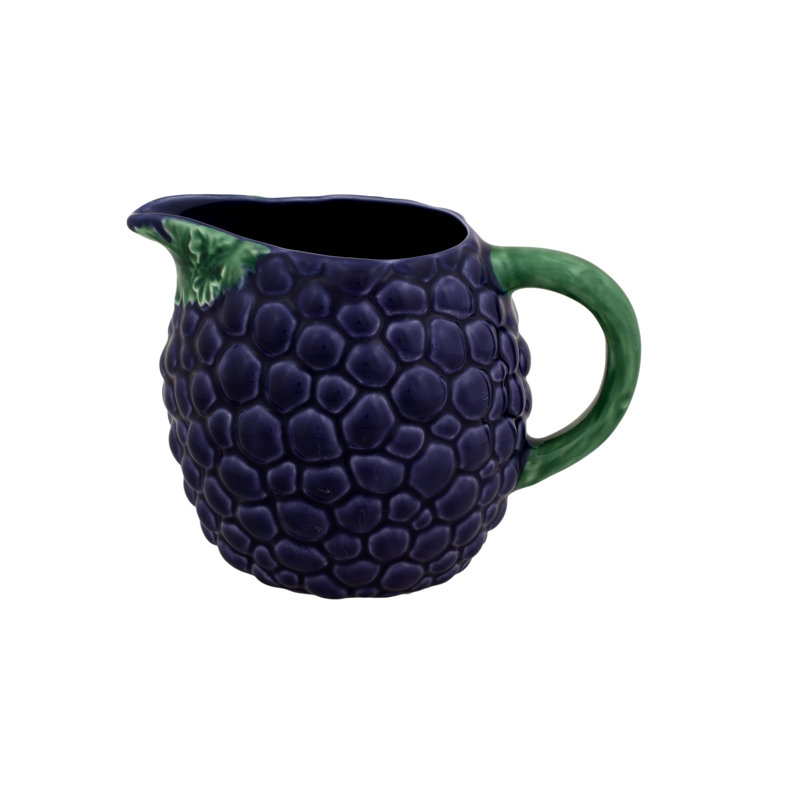 Grapes Earthenware Pitcher