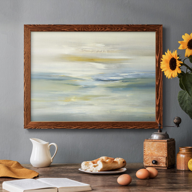 Paysage apaisant encadré sur toile, Érable, H 18 po x l 26 po x P 1,5 po