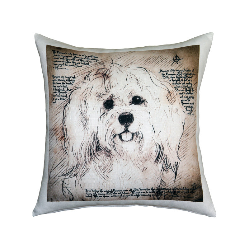 Coussin intérieur/extérieur « havanese dog » Naples