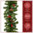 National Tree Company Crestwood 10" Pre-Lit Garland