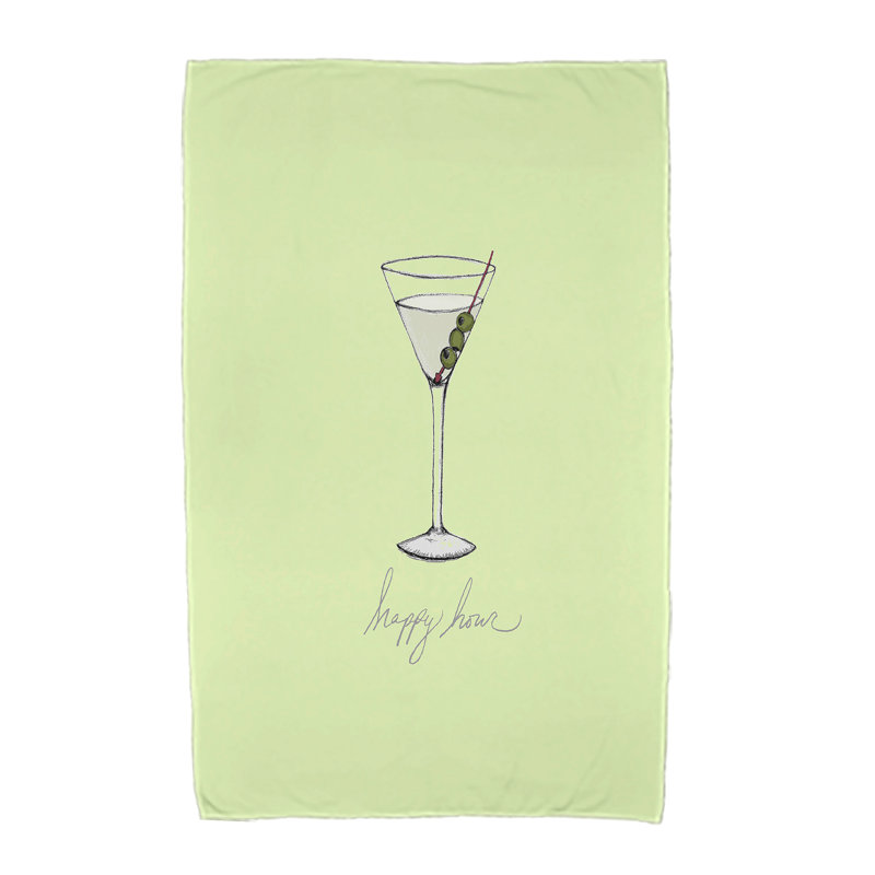 Serviette de plage Josefien, Vert