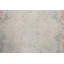 Tapis corail / crème en laine noué à la main de conception unique 9 pi 11 po x 12 pi 9 po années 1960 Wilsen