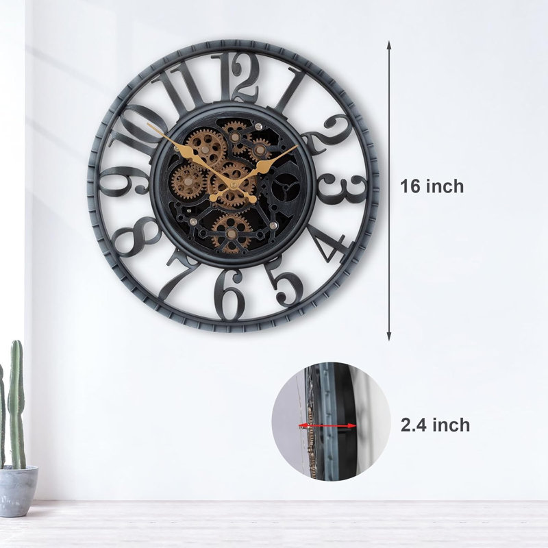 Horloge murale 16 po 