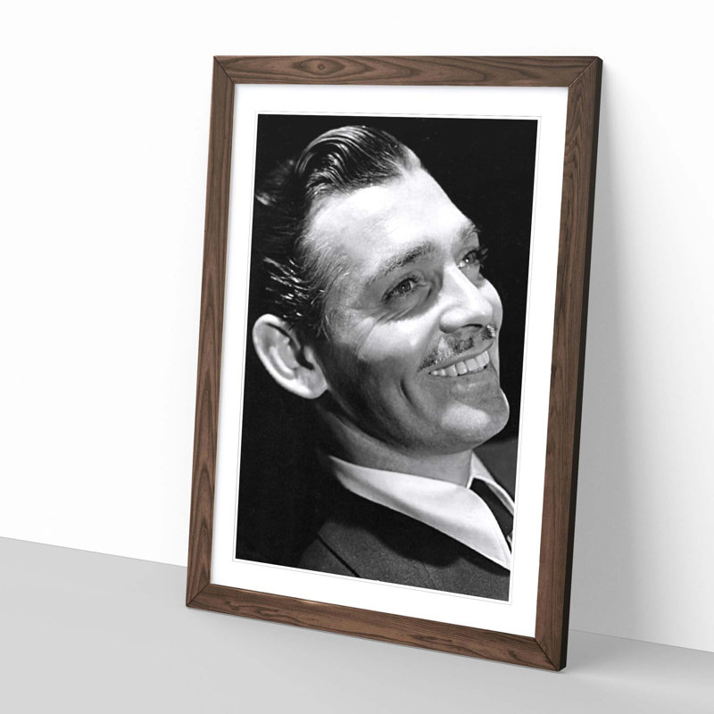 Single Picture Frame Print, Walnut