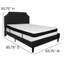 Matelas arqué touffeté et matelas à ressorts ensachés Aluino-2133029401-2133029402