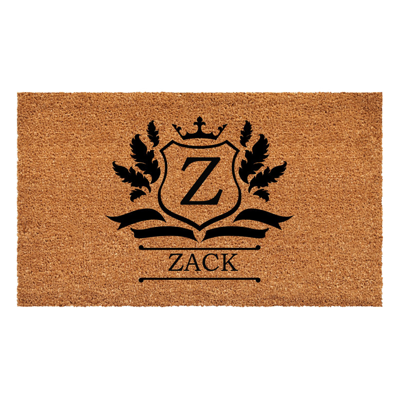 Tapis de porte intérieur antidérapant Honbice Calloway Mills Imperial, L 24 po x L 48 po, Z