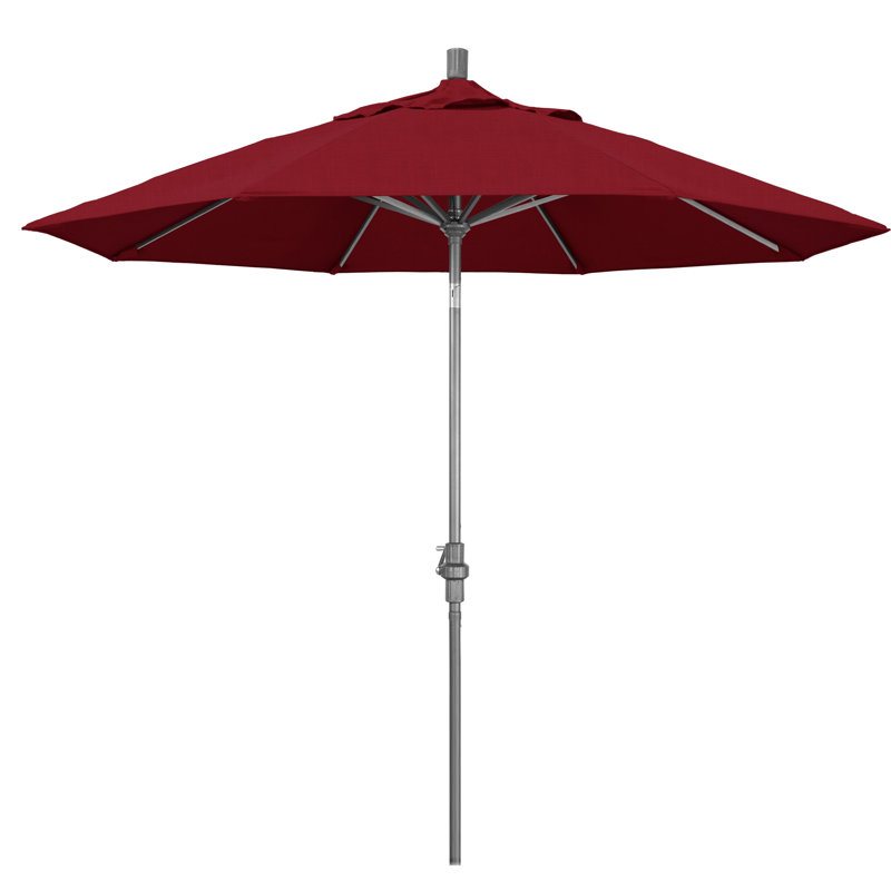 Parasol Sunbrella® 108 po Romany, Tissage uni Sunbrella® Spectrum rubis