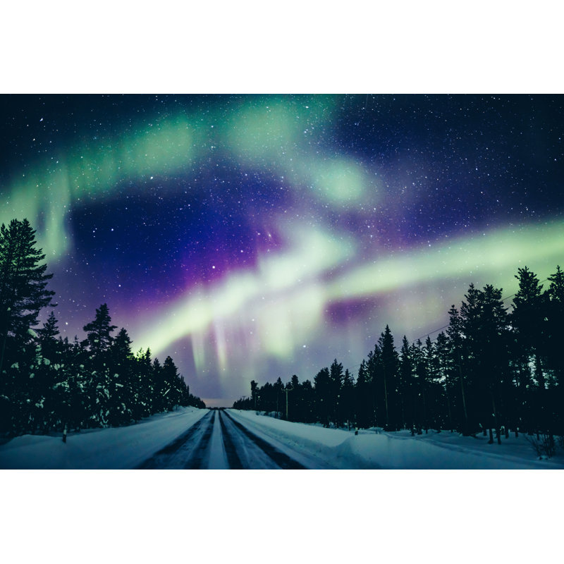 «Northern Lights», impression sur toile tendue, H 8 po x l 12 po