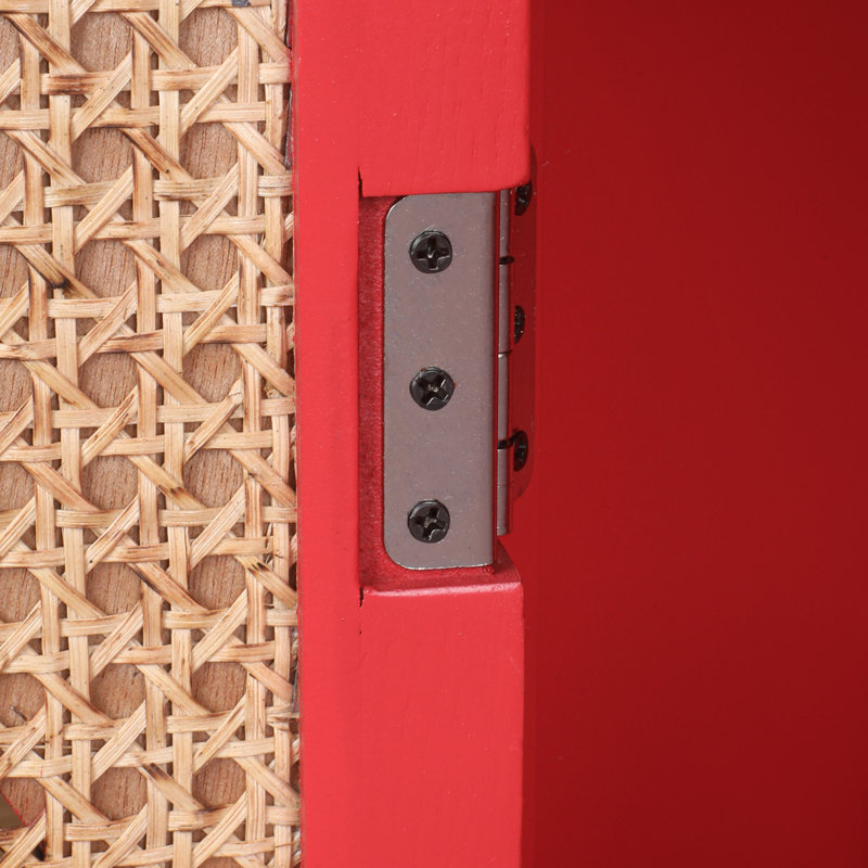 Armoire 2 portes Holle, Rouge
