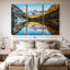 «Maroon Bells Mountain Scene» sur toile-98978719