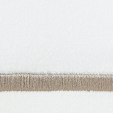 Melody 420 Thread Count 100% Cotton Sateen Flat Sheet, Queen Flat Sheet, Linen