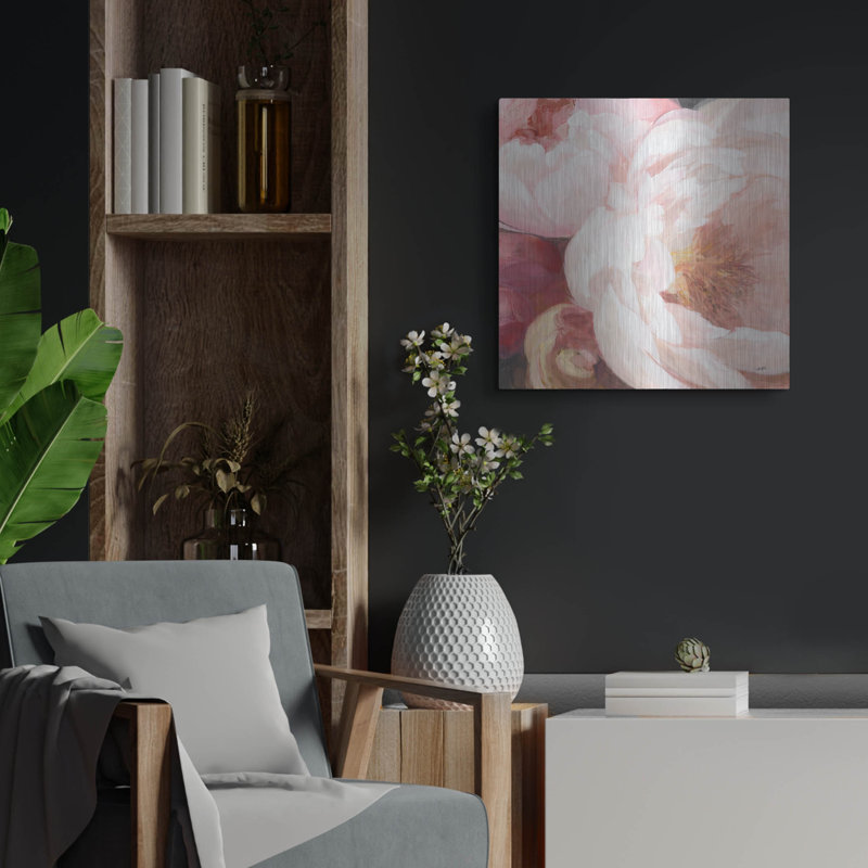 «Scent Of Summer» par Julia Purinton, art mural en métal, H 24 po x l 24 po