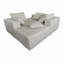 Canapé d'angle, canapé modulaire, canapé modulaire, canapé-lit, fabriqué en éponge haute densité et en tissu moelleux doux, avec plusieurs combinaisons disponibles-1007029781
