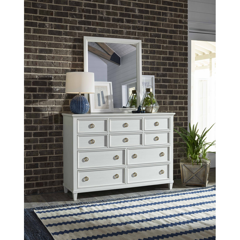 Bondi 10 - Drawer Solid Wood Dresser