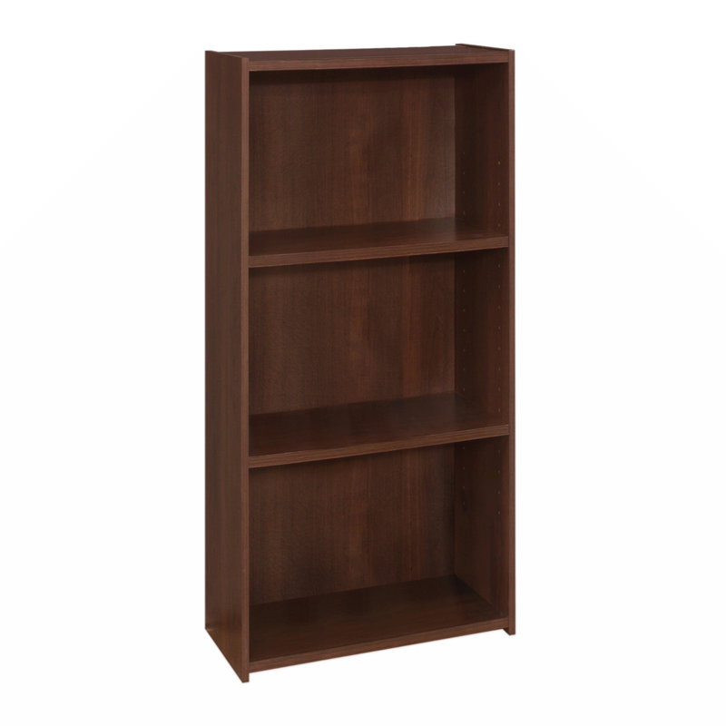 Bookshelf, Bookcase, 4 Tier, 36"H, Office, Bedroom, Laminate, Transitional, Cherry
