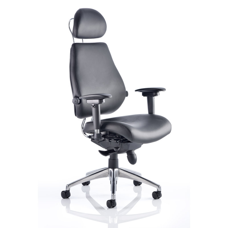 Ebern Designs Asbjerg Office Chair with Headrest