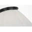 Bradley Flush Mount with Scalloped Silk Pleated Shade-458789069-458789068