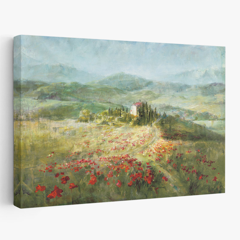 Été campagnard traditionnel et français en Provence, H 24 po x l 16 po