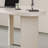 White Oval Solid Wood Desks-108511069