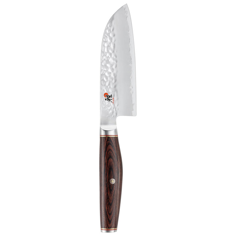 Miyabi Artisan 5.5-inch Stainless Steel Santoku Knife with Rosewood Handle