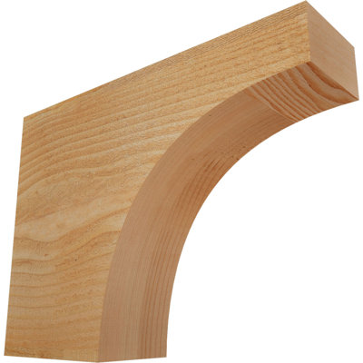 4"W x 12"H x 16"L Huntington Rough Sawn Rafter Tail, Douglas Fir