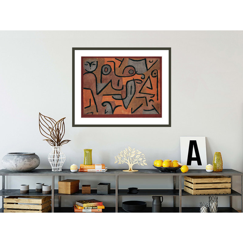 «Young Moe» par Paul Klee, impression giclée sur cadre, 33.33" H x 41.5" W