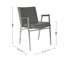 Chaise empilable robuste avec accoudoirs Aliya-200365598-200365586