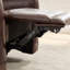 Fauteuil inclinable électrique haut de gamme en cuir fleur 35,83 "avec USB et Type-C, design ergonomique pour le salon (ensemble de 2)-38178292