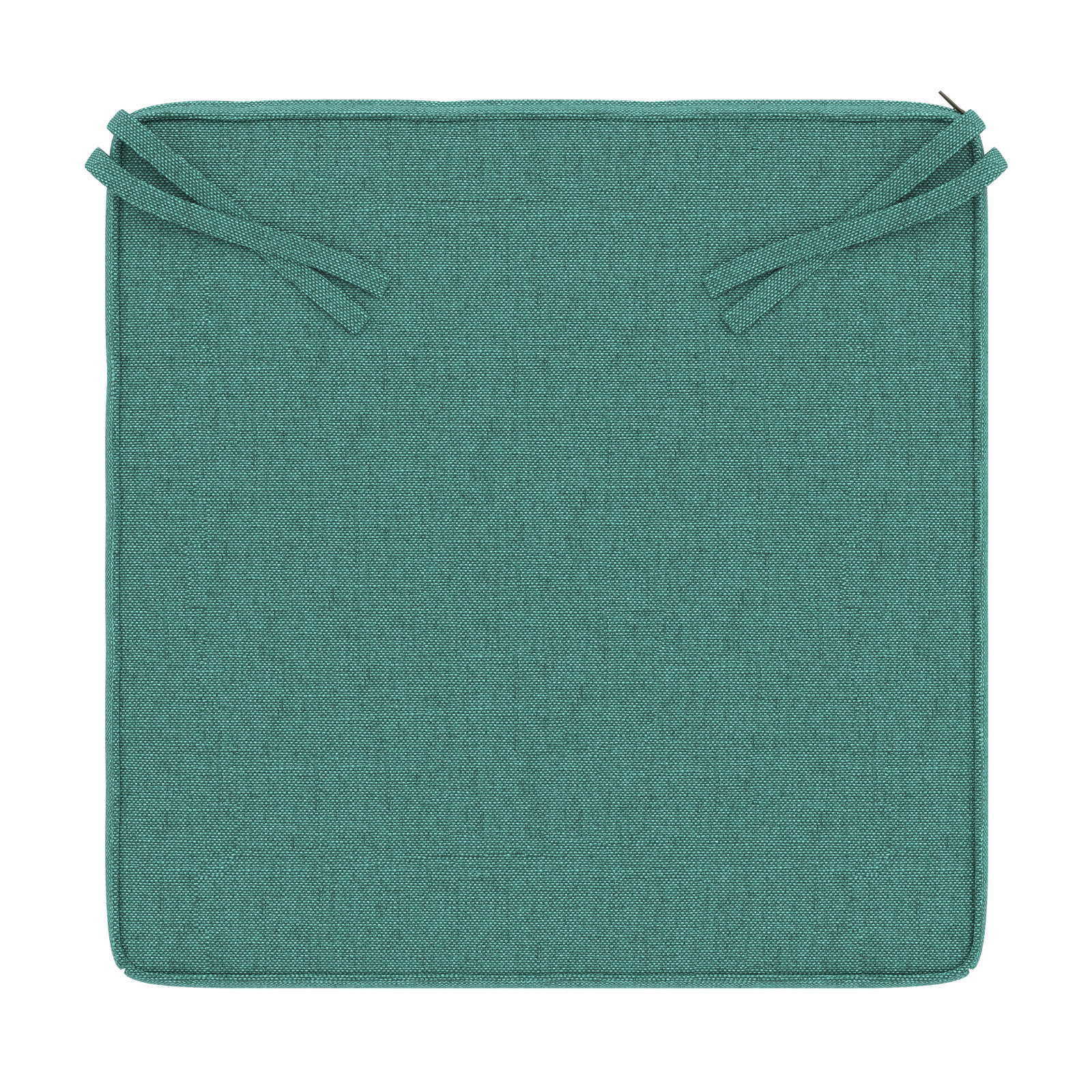 Sunbrella® Outdoor Dining Chair Seat Cushion, Cast Breeze Sunbrella® Plainweave, 17" W x 17" D