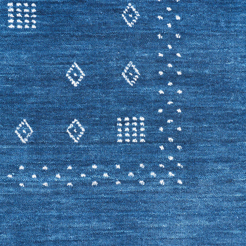 Simi Geometric Area Rug, Rectangle 10' x 14', Navy