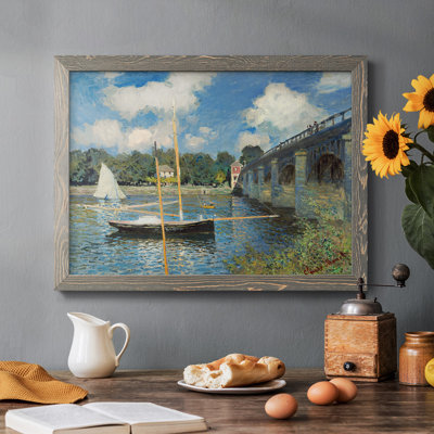 The Bridge At Argenteuil, reproduction d'art sur toile