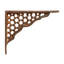 Small Honeycomb Cast Iron Shelf Bracket-1469562121