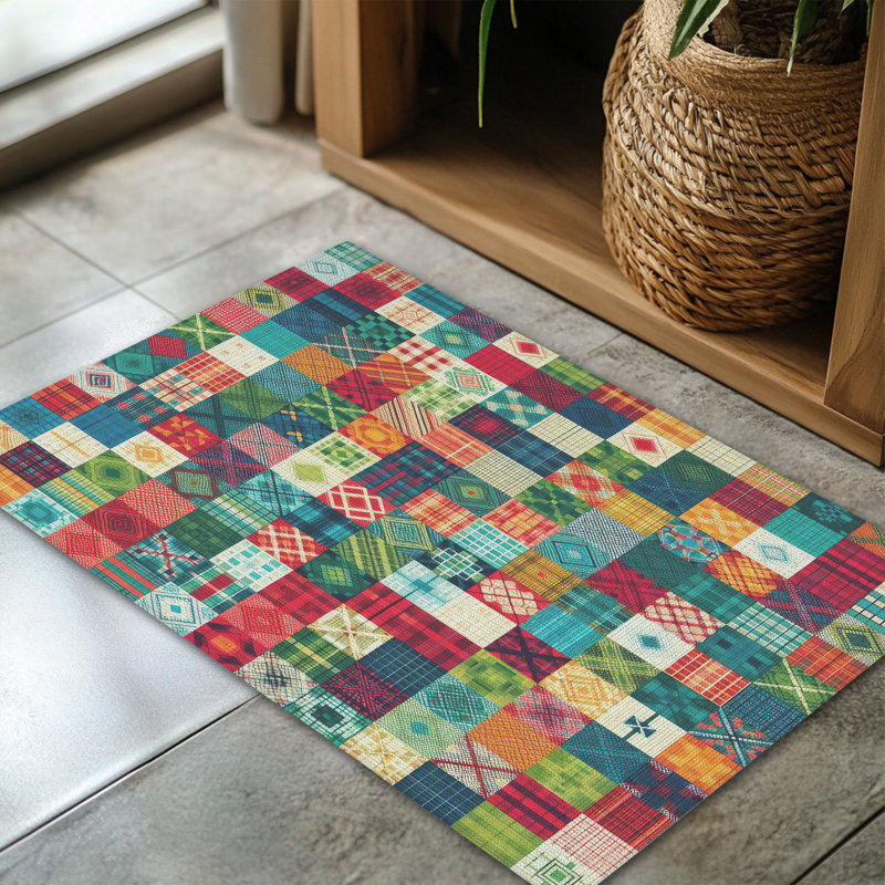 Tapis tressé de la collection Cozy Plaid, Rectangulaire 3 pi x 5 pi