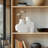 Eleanor 11" Wide Abstract Sculpture Ceramic White Vase-1418589391