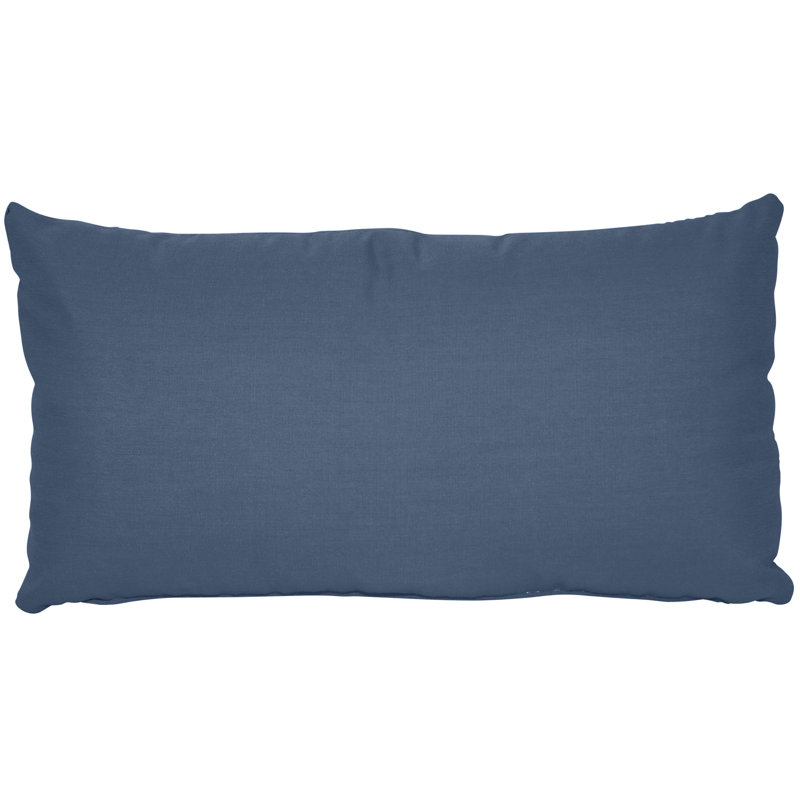 Coussin lombaire intérieur / extérieur Sunbrella®, Toile bleu marine Sunbrella®
