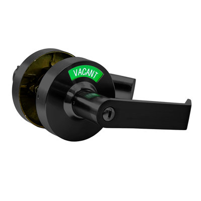 Serrure de porte Vizilok au design élégant pour une sécurité et un style améliorés en noir élégant