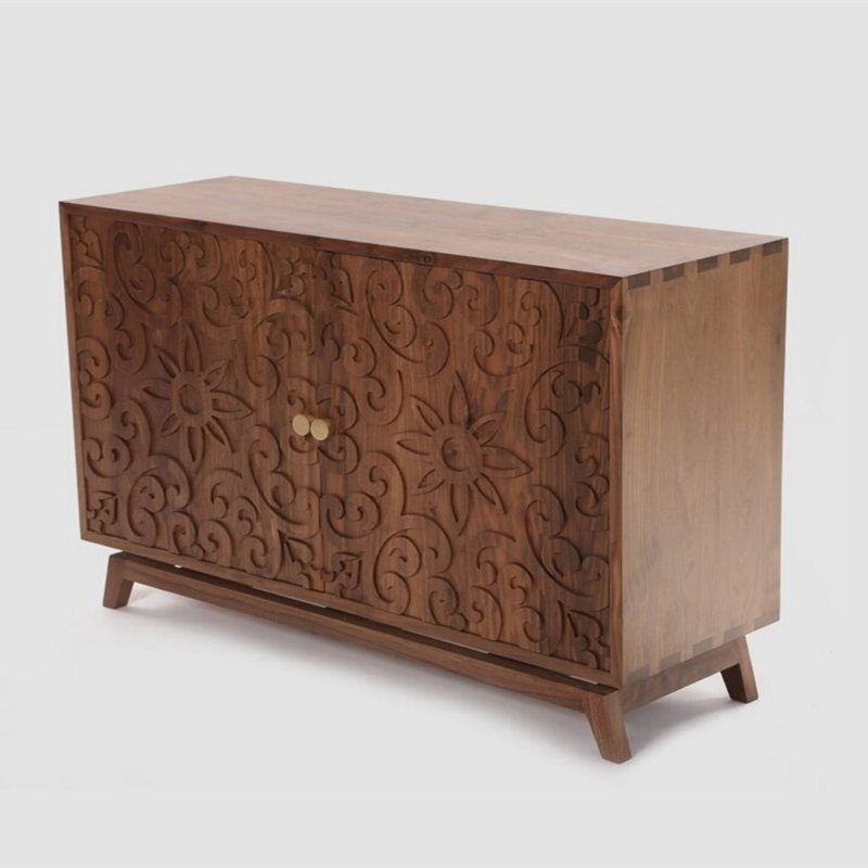 Buffet entièrement en bois massif