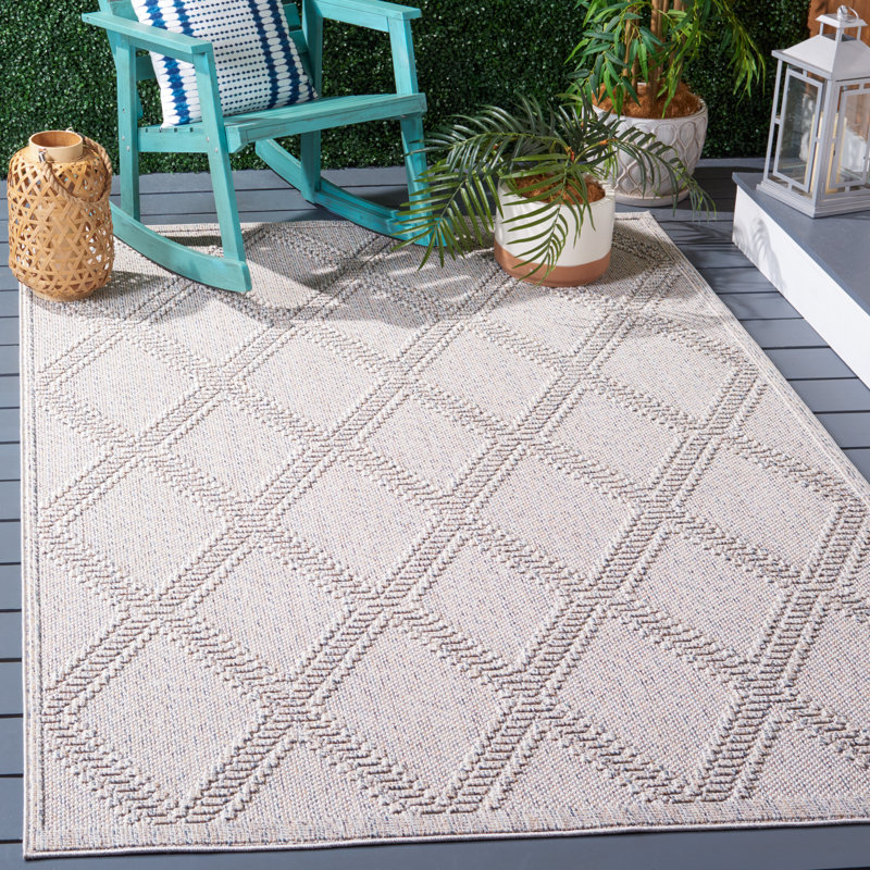 Geometric Area Rug, Rectangle 160 x 229 cm