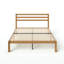 Midajah Bamboo Bed Frame with Slatted Headboard-91901704-105384338