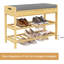 Nakaiya Polyester Blend Upholstered Storage Bench