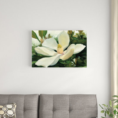 «Majestic Magnolia» par Julia Purinton, reproduction d'art sur toile tendue