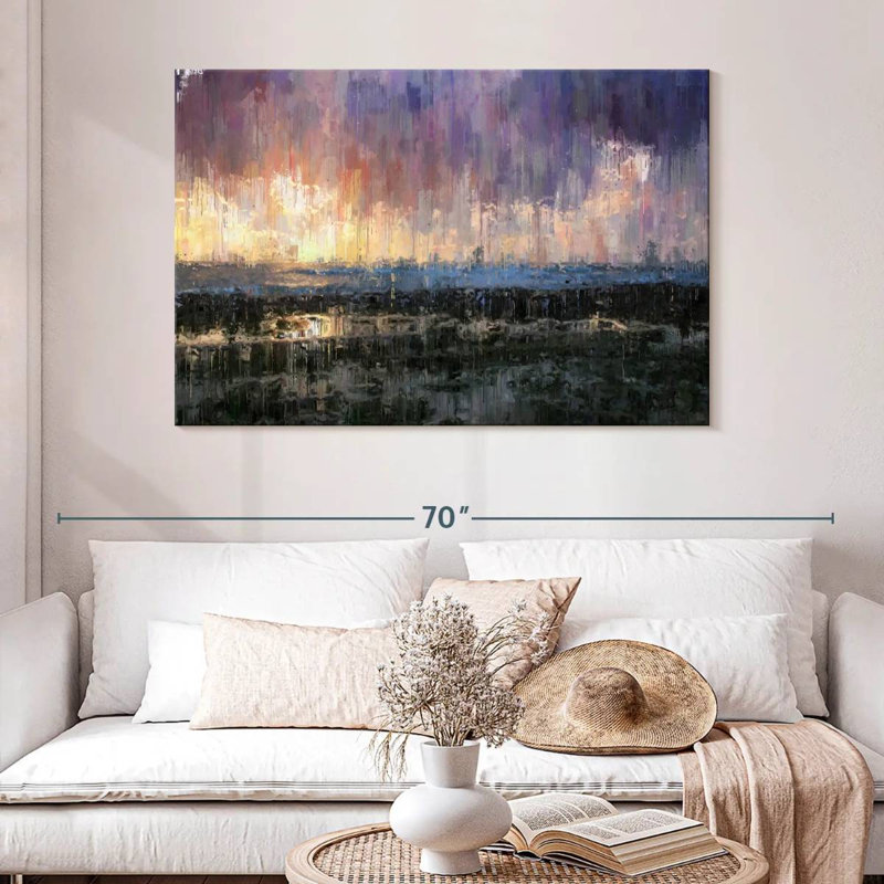 Avery Seascape Abstract, 32" H x 48" W