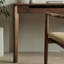 Bureau à double tiroir en bois de noyer de haute qualité-320861066